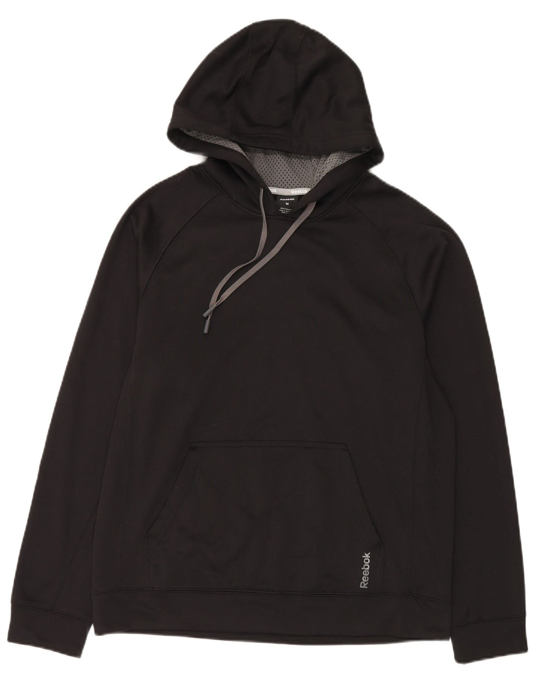 Reebok Pull à capuche pour homme Noir moyen Polyester
