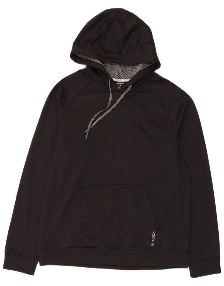 Reebok Pull à capuche pour homme Noir moyen Polyester