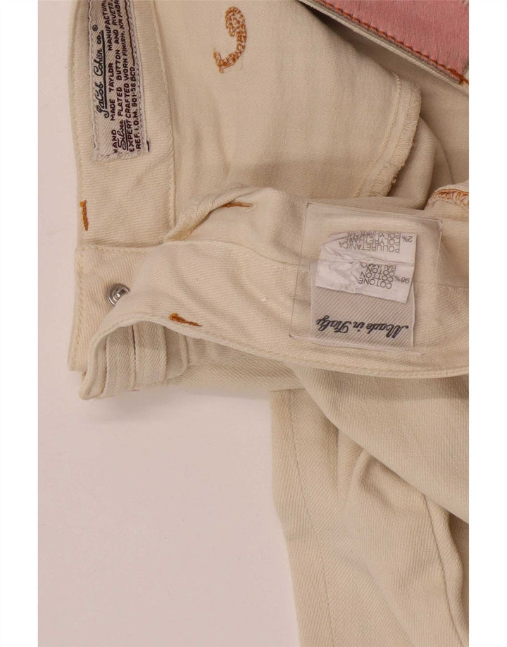 Jacob Cohen Jean Slim Femme W28 L30 Coton Beige