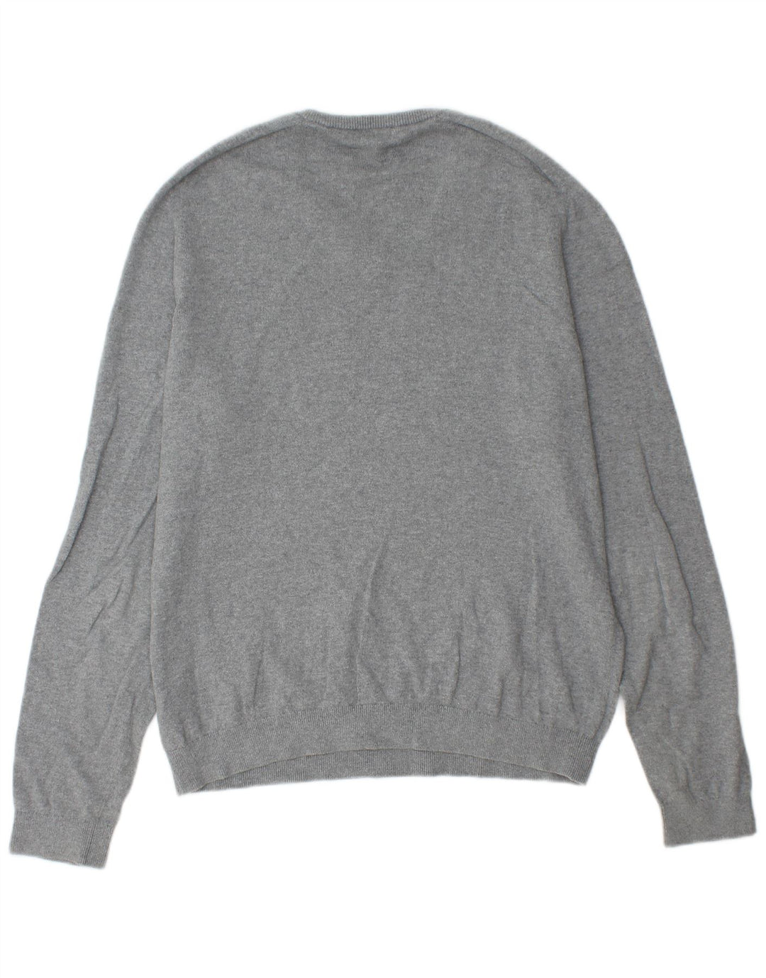 Gap Pull Col V Homme Grand Gris Coton