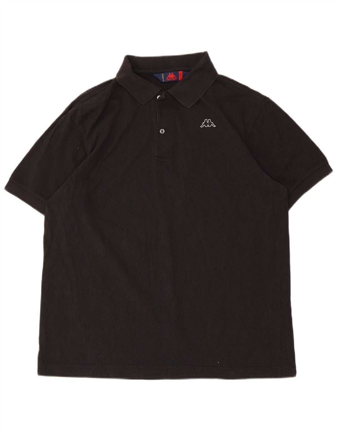 Kappa Polo Homme Grand Noir Coton