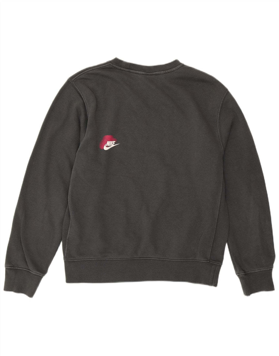 NIKE Sweat-shirt graphique pour hommes, petit, gris, coton