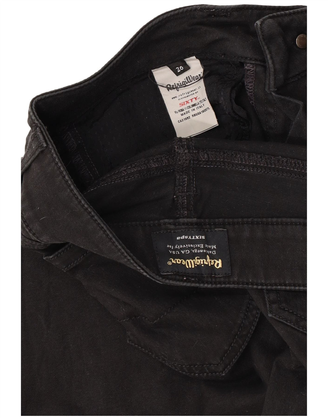 Refrigiwear Short décontracté pour femme W26 Petit coton noir