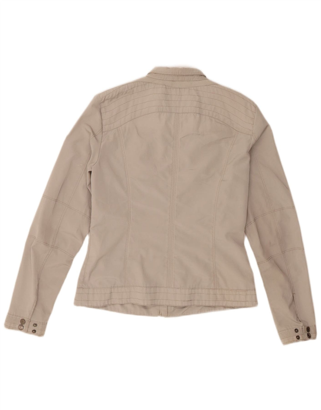 Geox Veste utilitaire pour femme UK 8 Small Gris Polyester