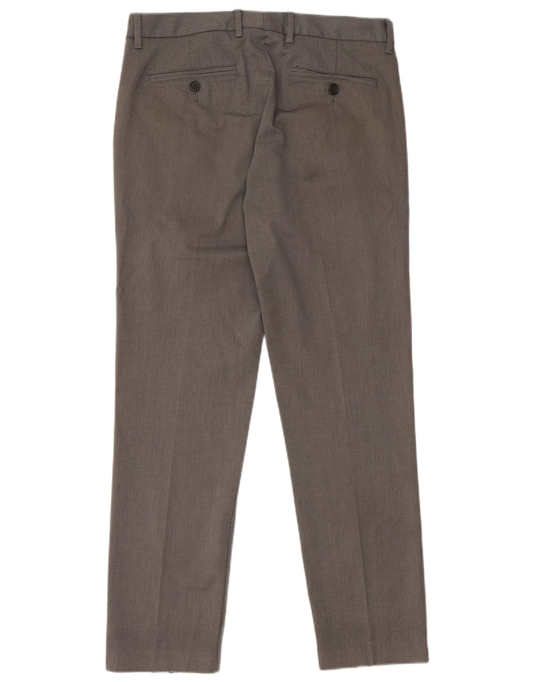 BONOBOS Pantalon décontracté slim homme W31 L30 Gris Coton