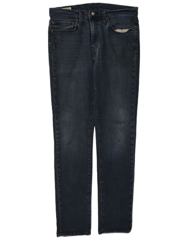 Levi's Jean Slim Homme W34 L34 Bleu Marine Coton