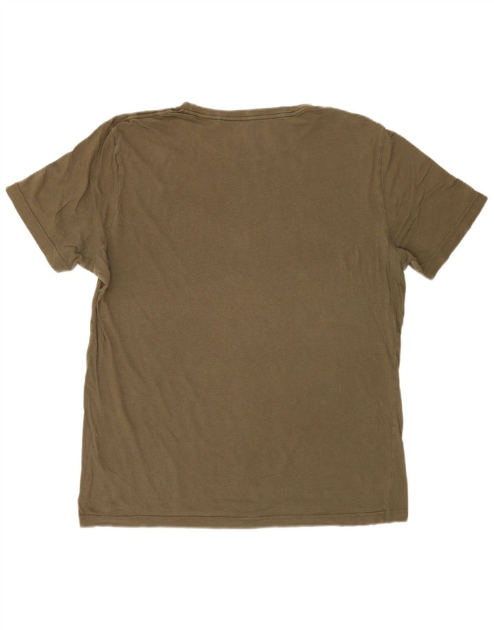 Puma T-Shirt Graphique Homme Kaki Large