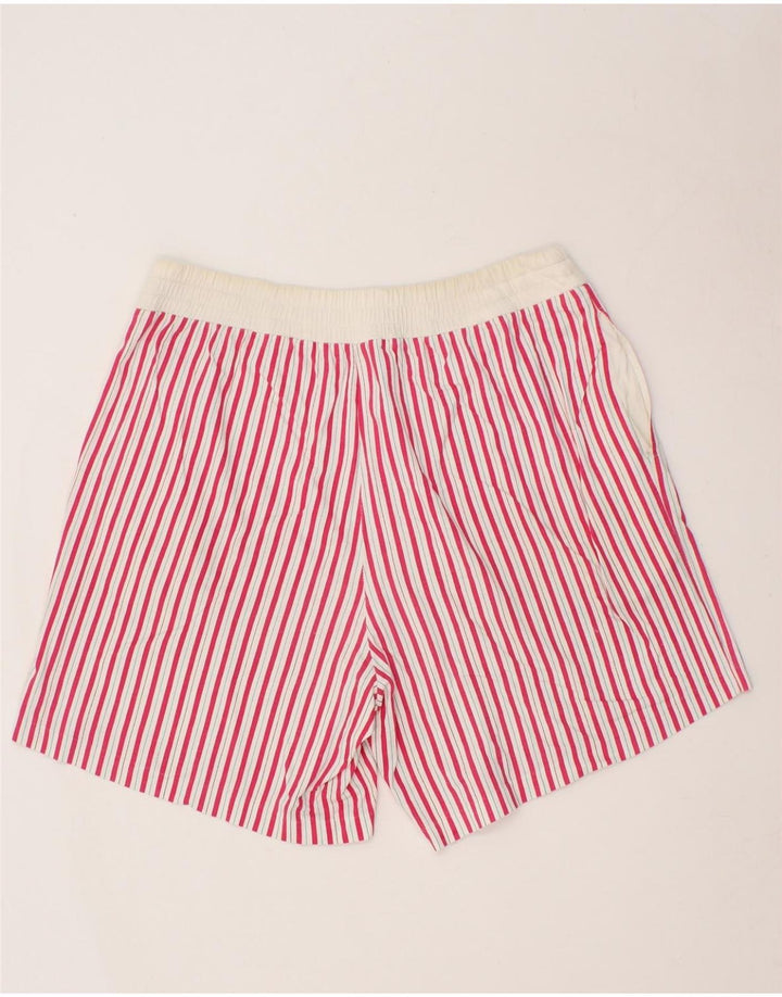 VINTAGE Maillot de bain homme grand rose rayé