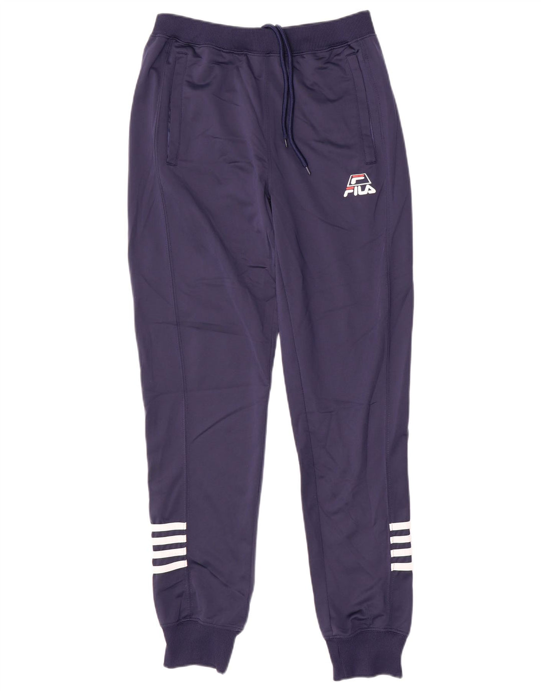 FILA Pantalon de survêtement pour femme UK 10 Small Bleu marine