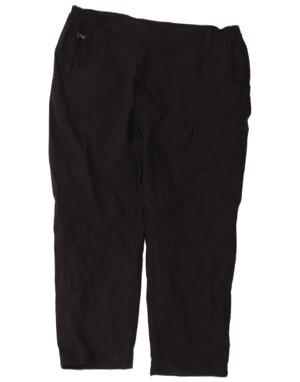 Mountain Warehouse Pantalon coupe-vent pour femme UK 18 XL W40 L29 Noir