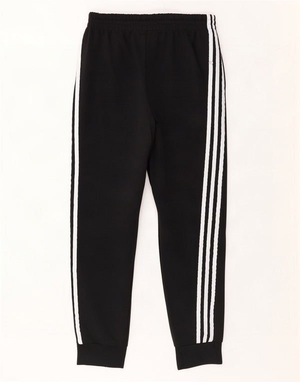 Adidas Mens Tracksuit Trousers Joggers Medium Black Polyester