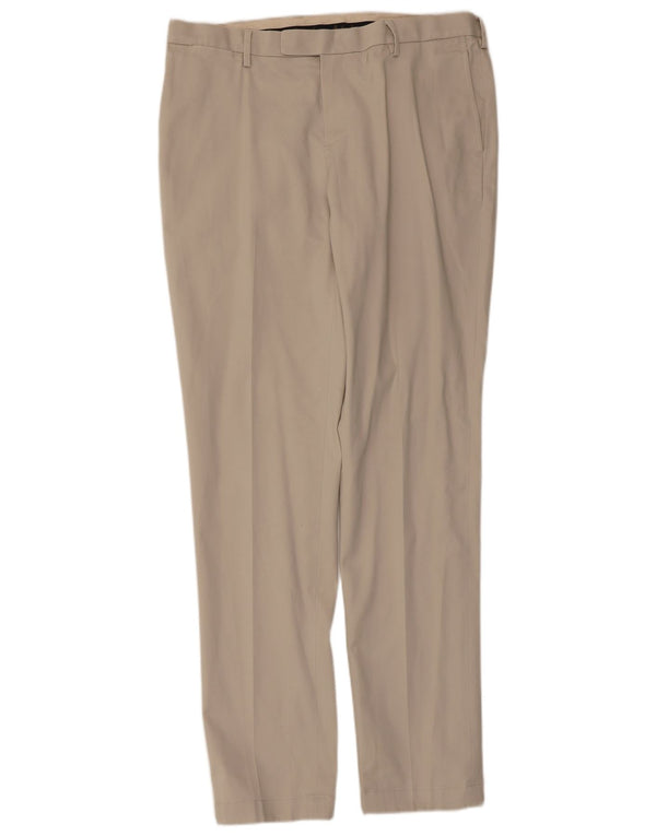 Brooks Brothers Pantalon de Costume Slim Soho pour Homme W36 L34 Coton Beige