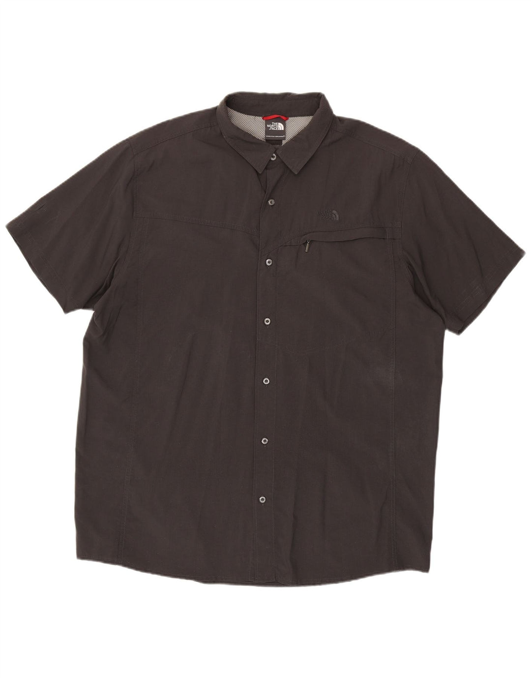 The North Face Chemise à manches courtes pour homme 2XL Gris Nylon