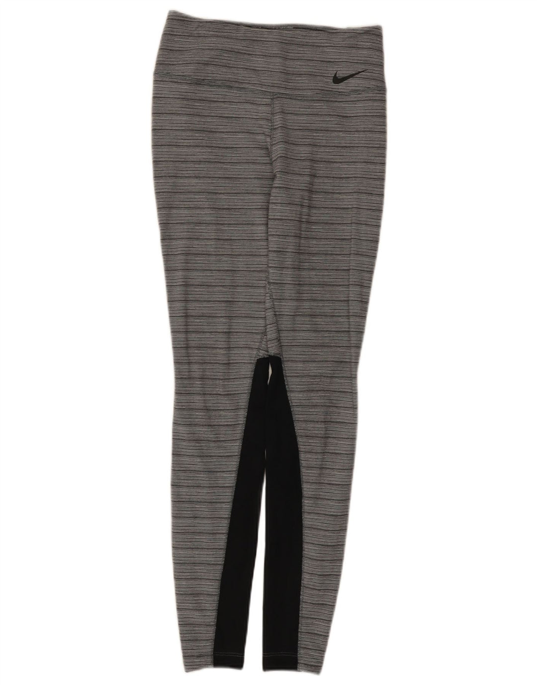 Nike Legging Dri Fit pour femme UK 8 Small Gris Colorblock Nylon