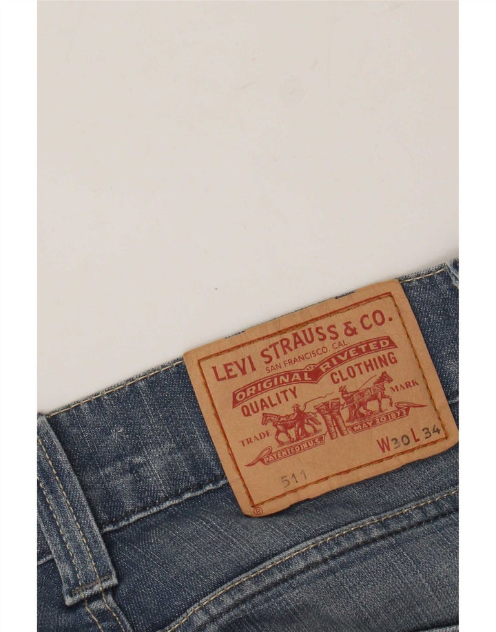 Levi's Jean Slim 511 Homme W30 L34 Bleu