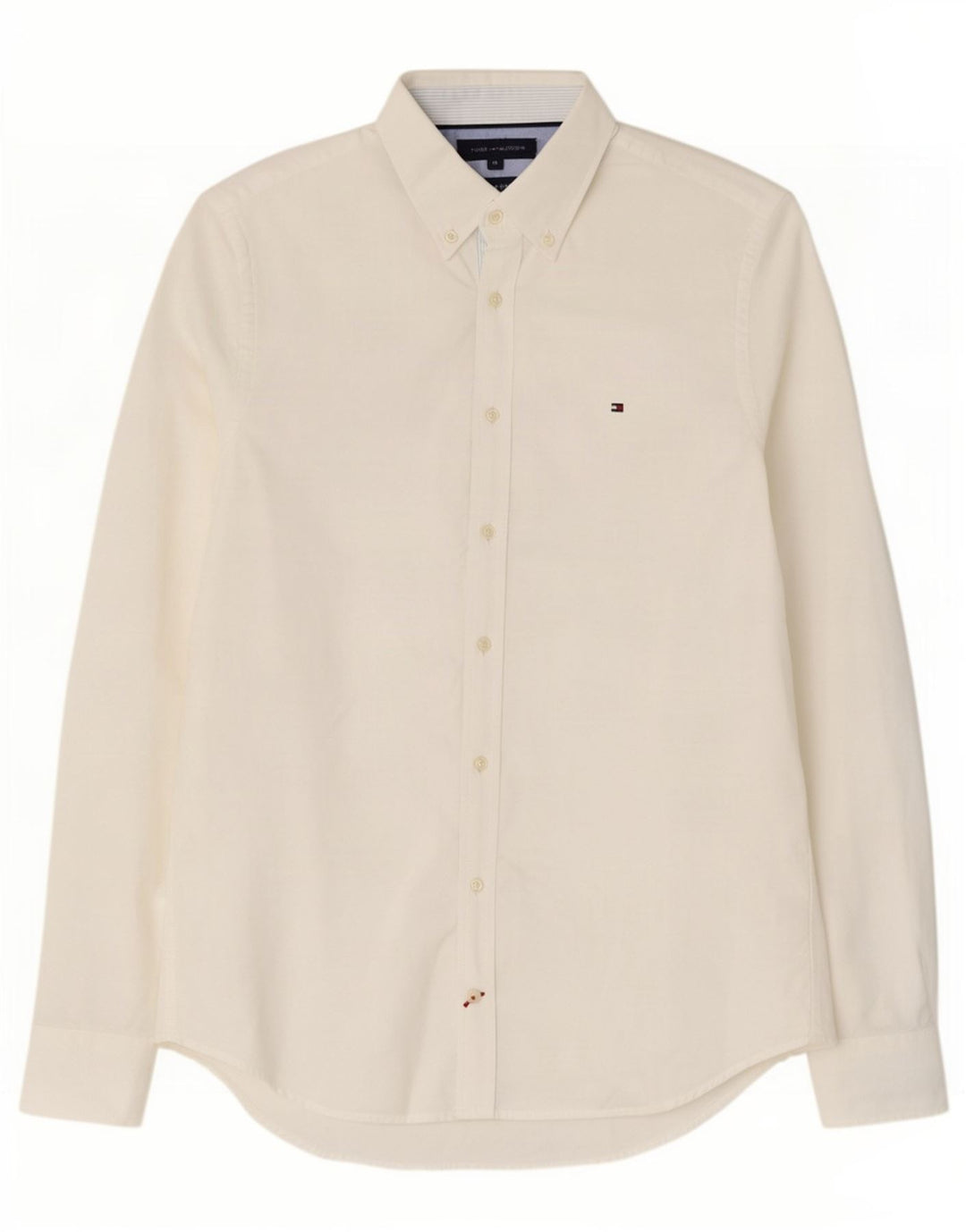 Tommy Hilfiger Chemise Slim Fit Homme Blanc Moyen Coton