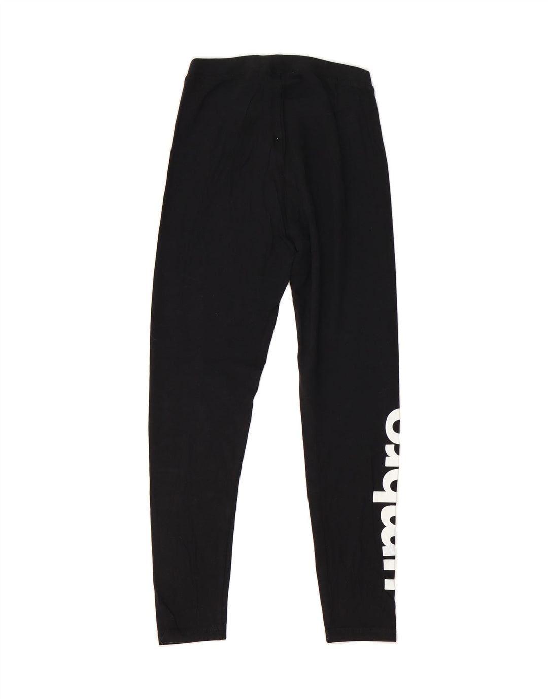 UMBRO Womens Graphic Leggings UK 6 XS  Black Vintage Umbro and Second-Hand Umbro from Messina Hembry 