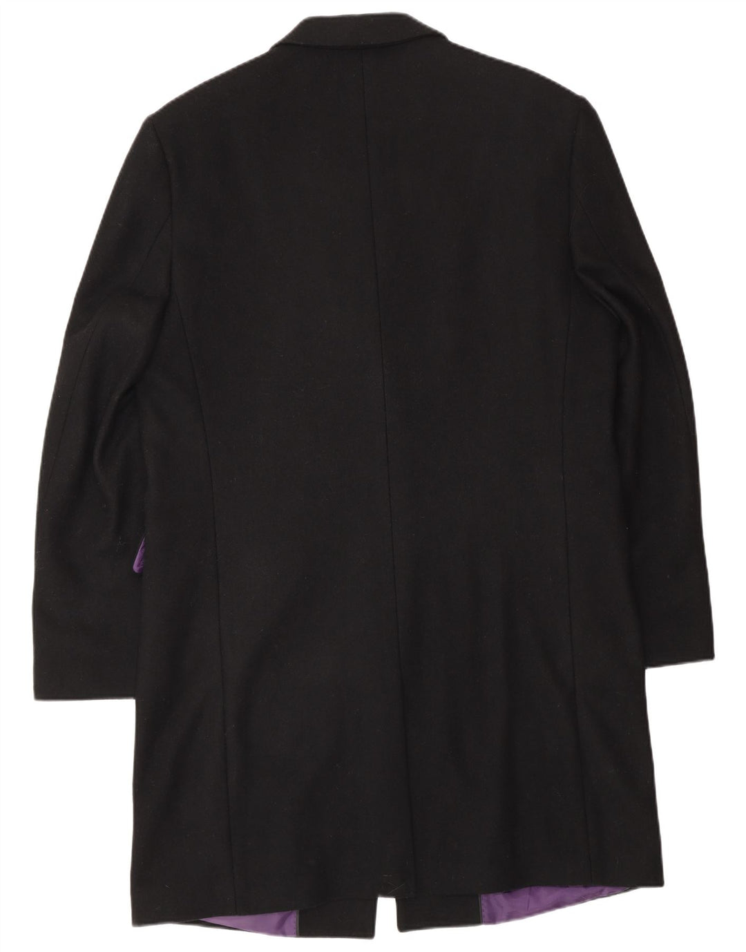 Jeff Banks Manteau pour homme UK 36 Petite laine noire