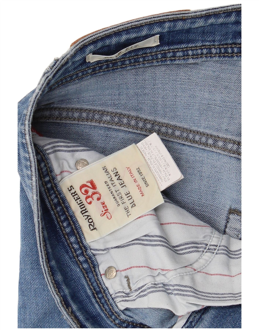 Roy Rogers Jean Slim Femme W32 L27 Bleu Coton