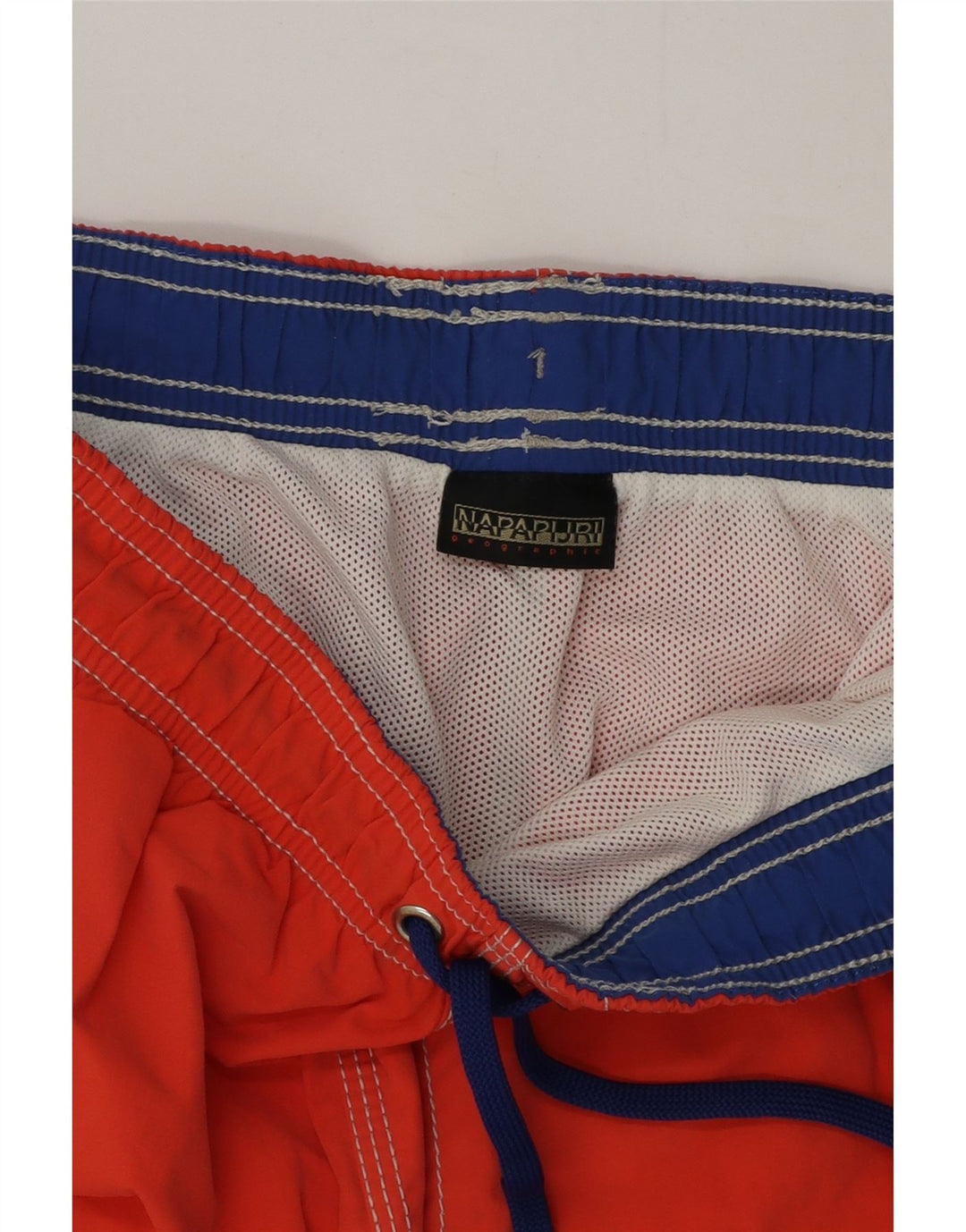 Napapijri Short de bain homme grand orange polyester