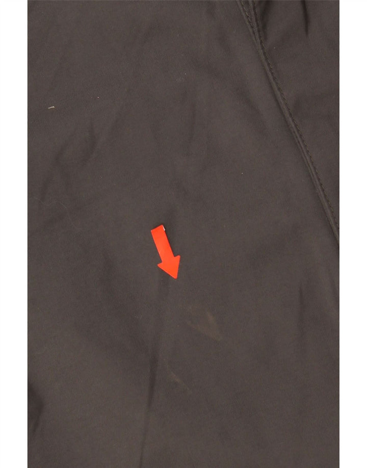 Jack Wolfskin Veste de Pluie Homme UK 36/38 Gris Moyen Colourblock Polyamide