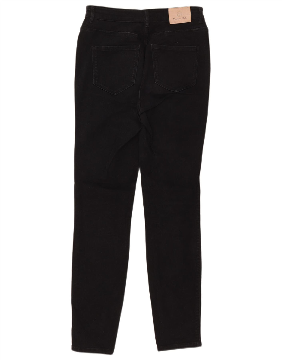 MASSIMO DUTTI Jean skinny pour femme EU 36 XS W26 L28 Noir Coton