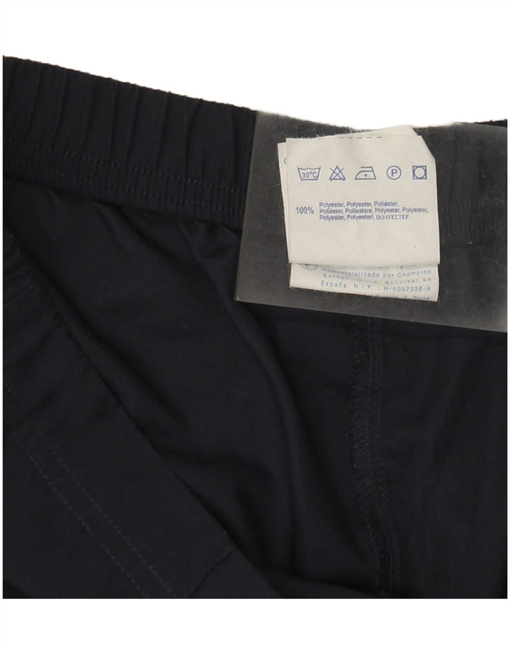 Champion Pantalon De Survêtement Femme UK 14 Medium Bleu Marine Polyester