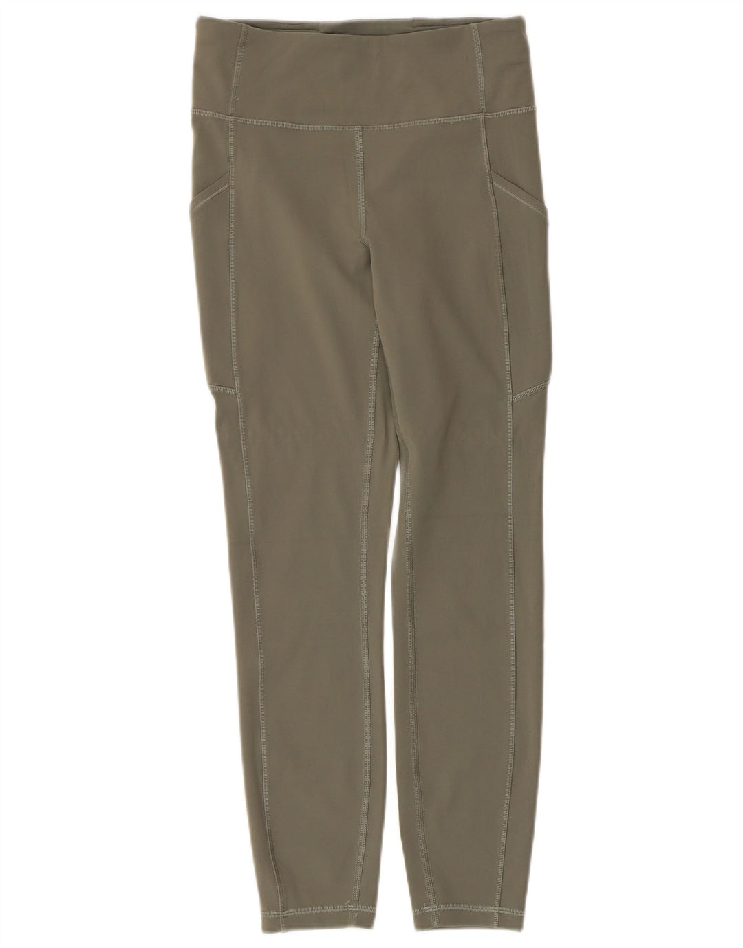Lululemon Leggings Femme UK 10 Petit Kaki