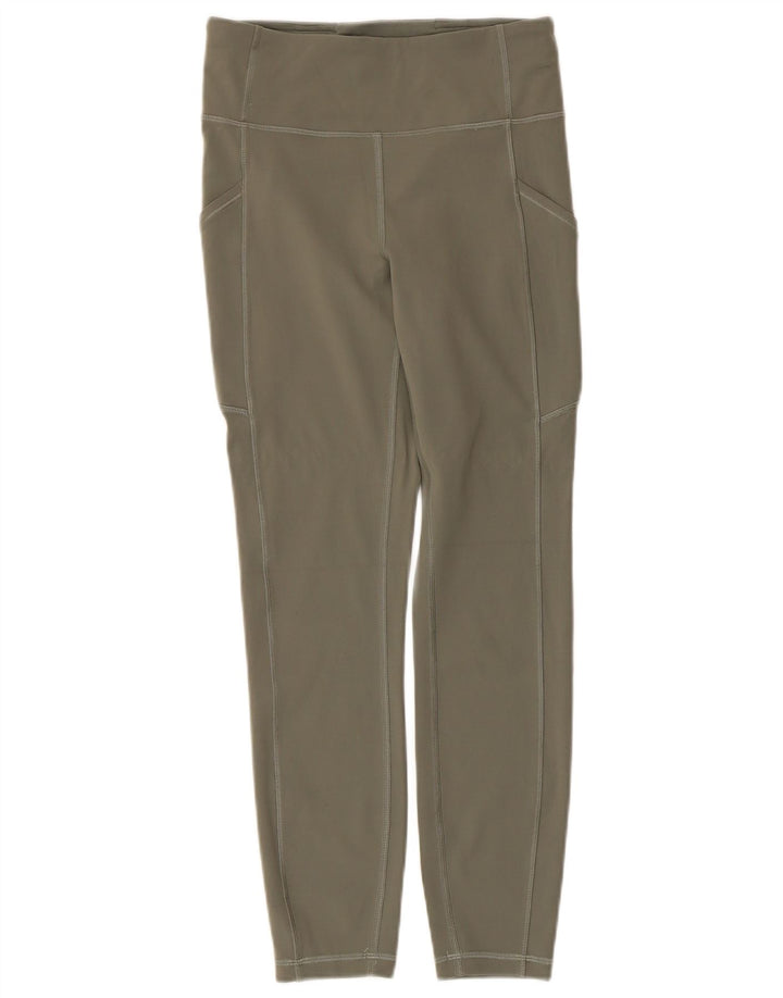 Lululemon Leggings Femme UK 10 Petit Kaki