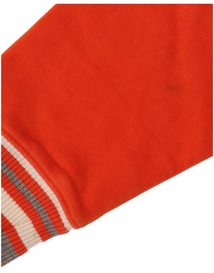 Fila Veste de survêtement pour homme en coton color block Orange Large