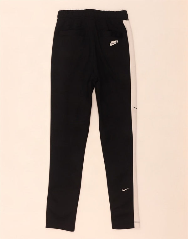 Nike Pantalon de survêtement Swoosh pour homme Taille S en polyester color block noir