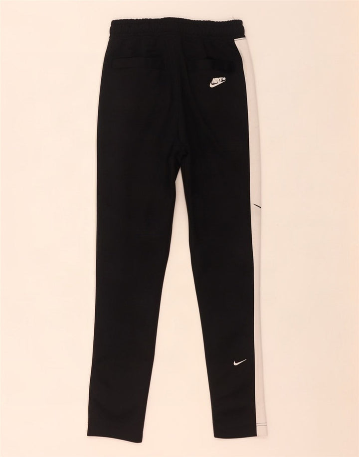 Nike Pantalon de survêtement Swoosh pour homme Taille S en polyester color block noir