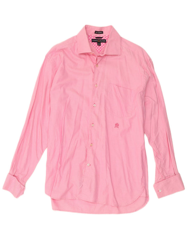 Tommy Hilfiger Polo Homme Grand Rose Coton