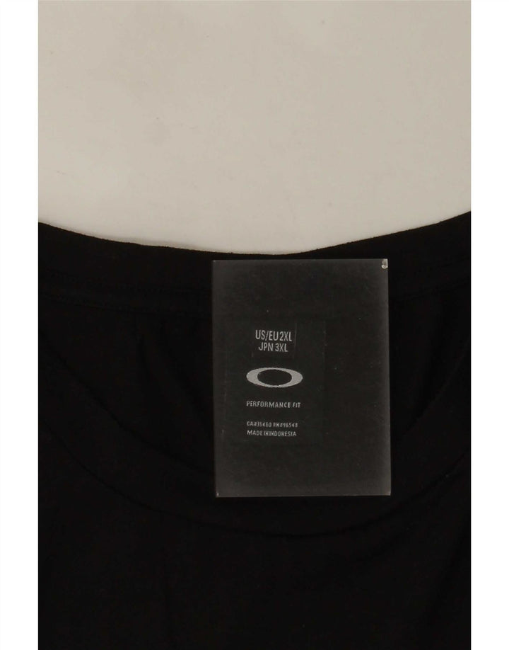 Oakley Haut graphique à manches longues pour homme 2XL Noir
