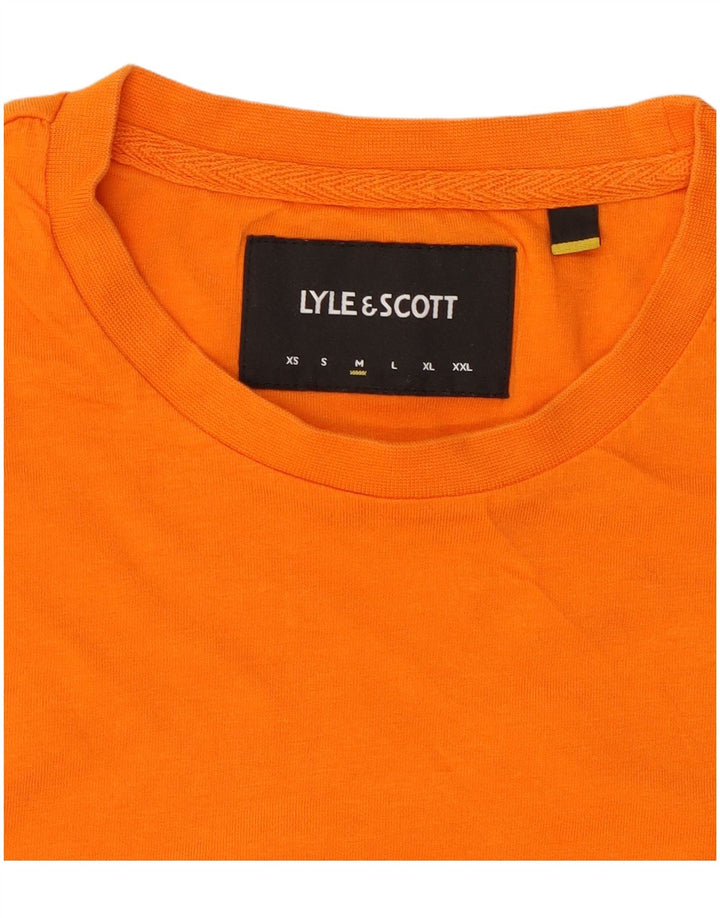 Lyle & Scott T-Shirt Homme Orange Moyen