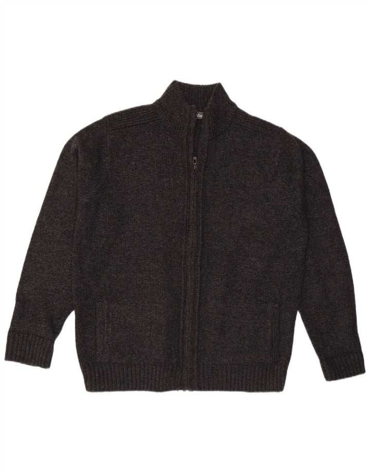 Marks & Spencer Pull Cardigan Homme Grand Gris Acrylique