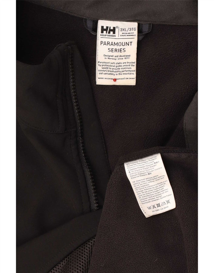 Helly Hansen Veste coupe-vent coupe régulière pour homme UK 46 3XL Noir Polyester