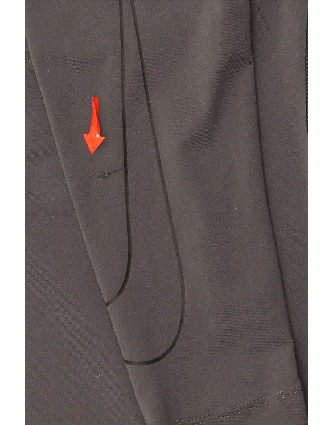 Nike Haut Dri Fit à manches longues pour homme Gris moyen Polyester