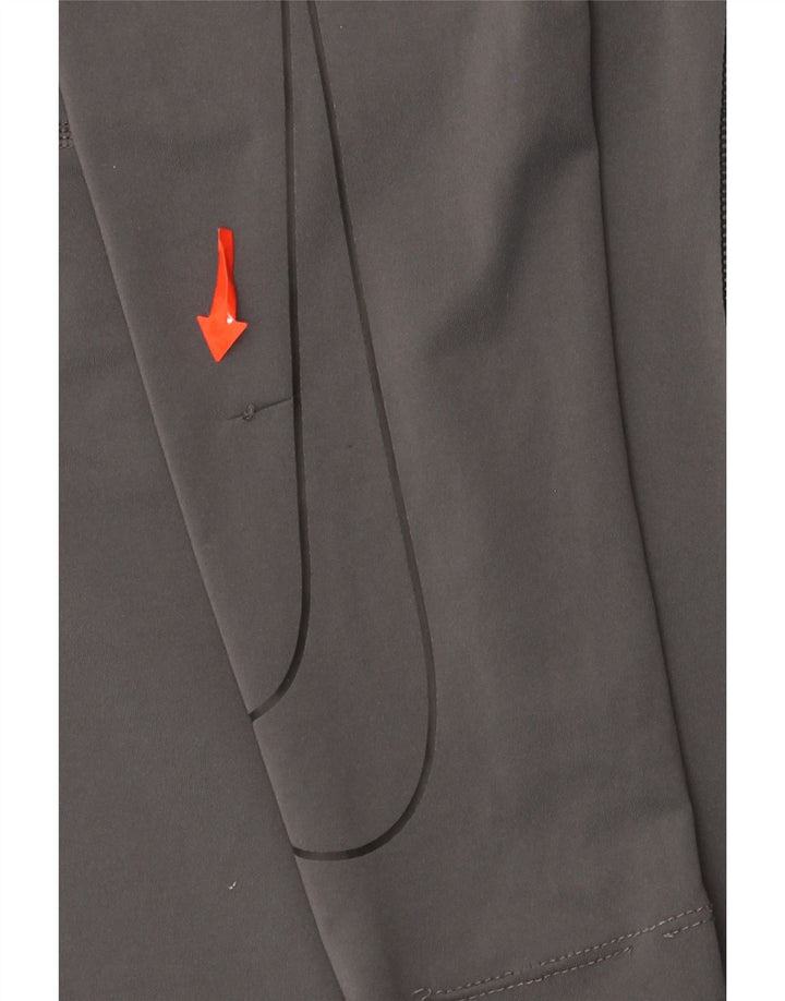 Nike Haut Dri Fit à manches longues pour homme Gris moyen Polyester