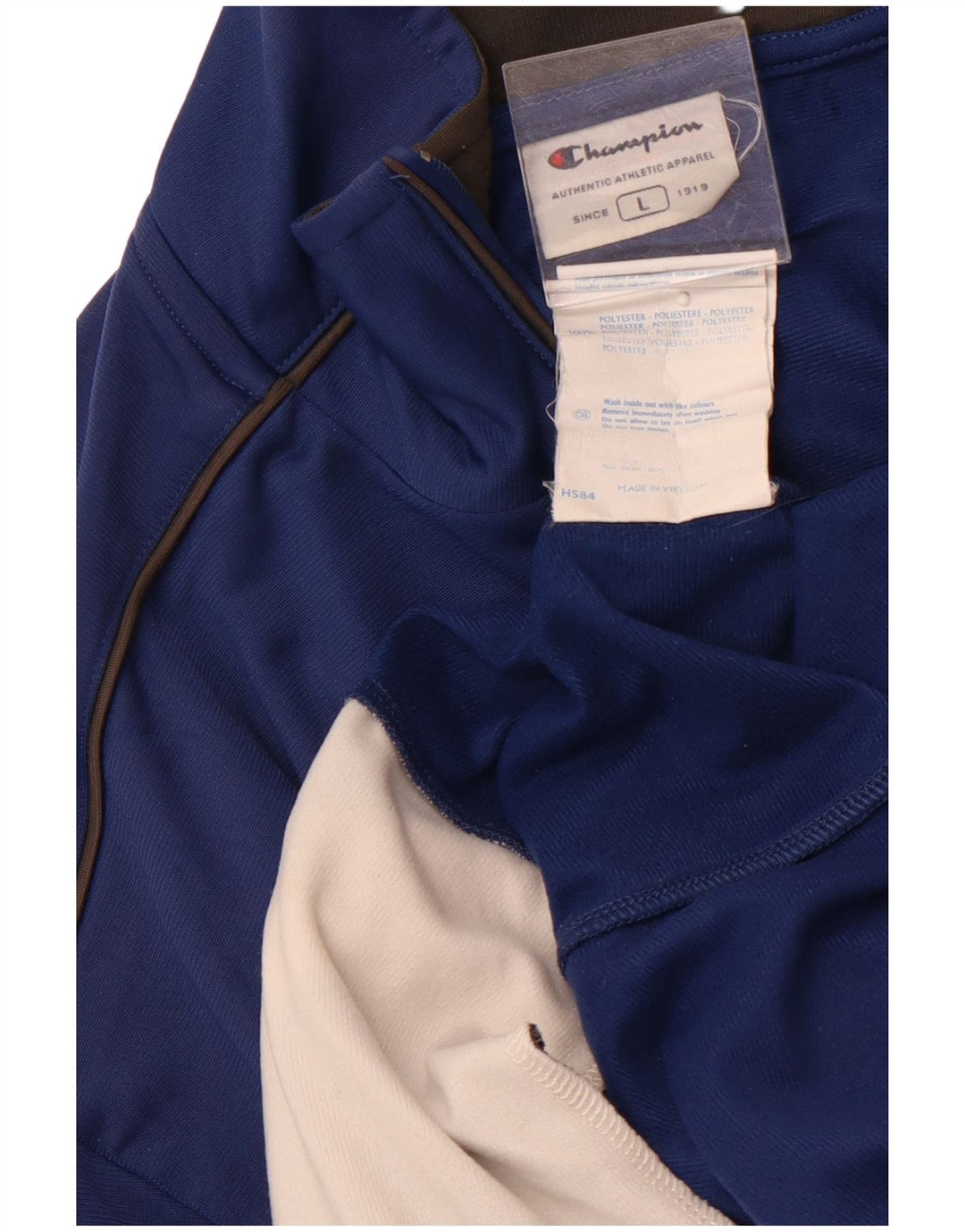 CHAMPION Veste de Survêtement Homme Grand Bleu Marine Polyester