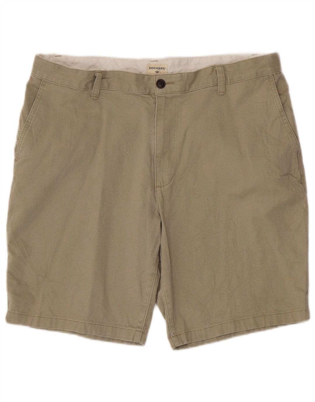 DOCKERS Short Cargo Homme W38 XL Coton Beige