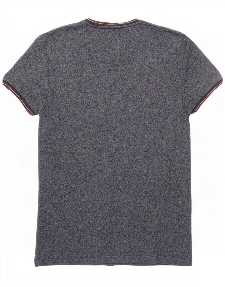 Jack Wills T-Shirt Homme Bleu Marine Moyen Moucheté Coton