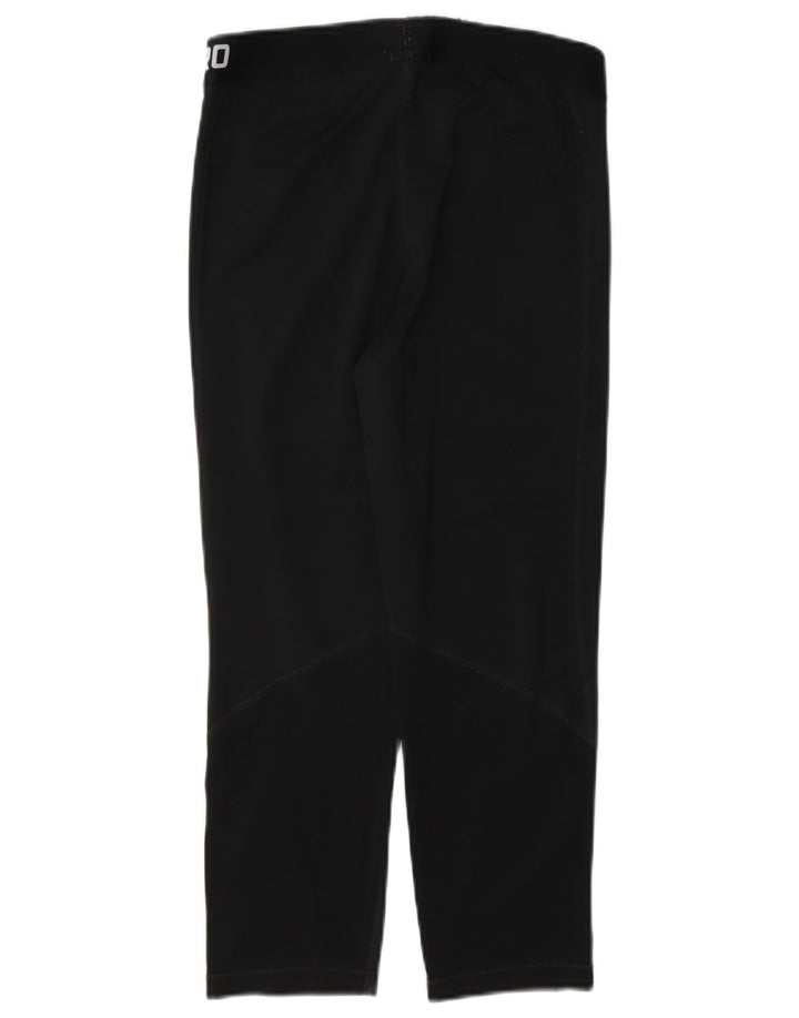 Nike Legging Capri Dri Fit Graphic pour femme UK 12 Noir moyen