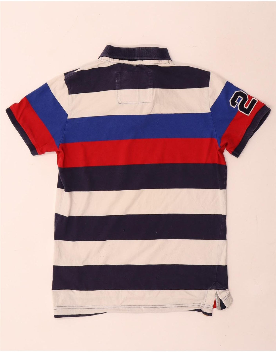 Superdry Polo Graphique En Coton Rayé Multicolore Moyen Homme