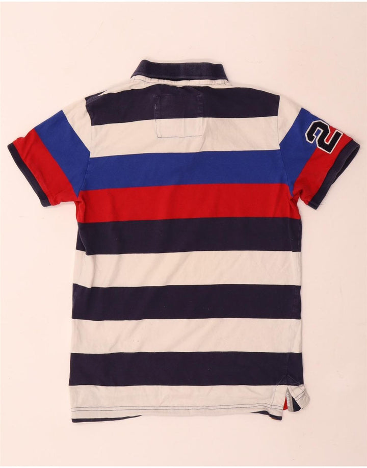 Superdry Polo Graphique En Coton Rayé Multicolore Moyen Homme