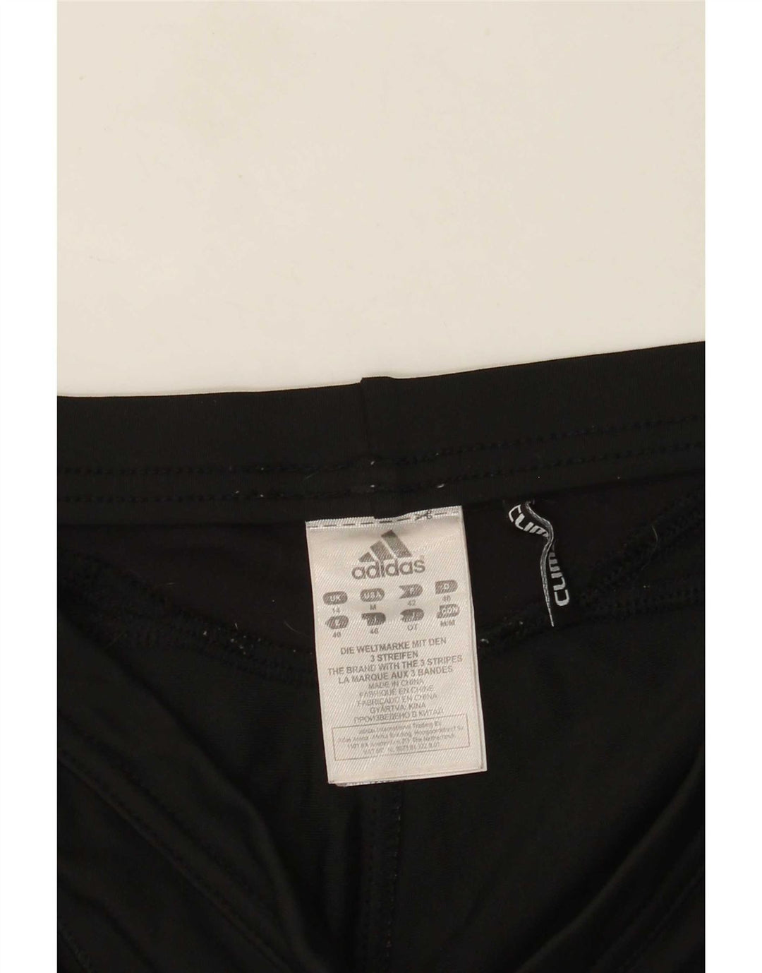 Adidas Pantalon de survêtement Climalite Capri pour femme UK 14 Noir moyen