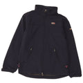 Napapijri Veste de pluie à capuche garçon 9-10 ans bleu marine polyamide