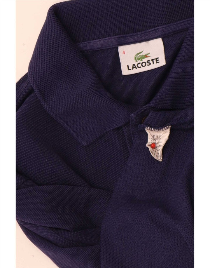 Lacoste Polo Homme Taille 4 Coton Violet Moyen