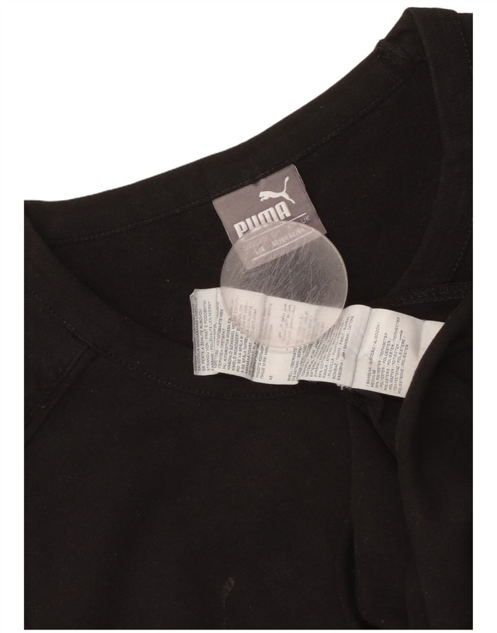 PUMA T-Shirt BVB Dortmund Homme Grand Noir Coton