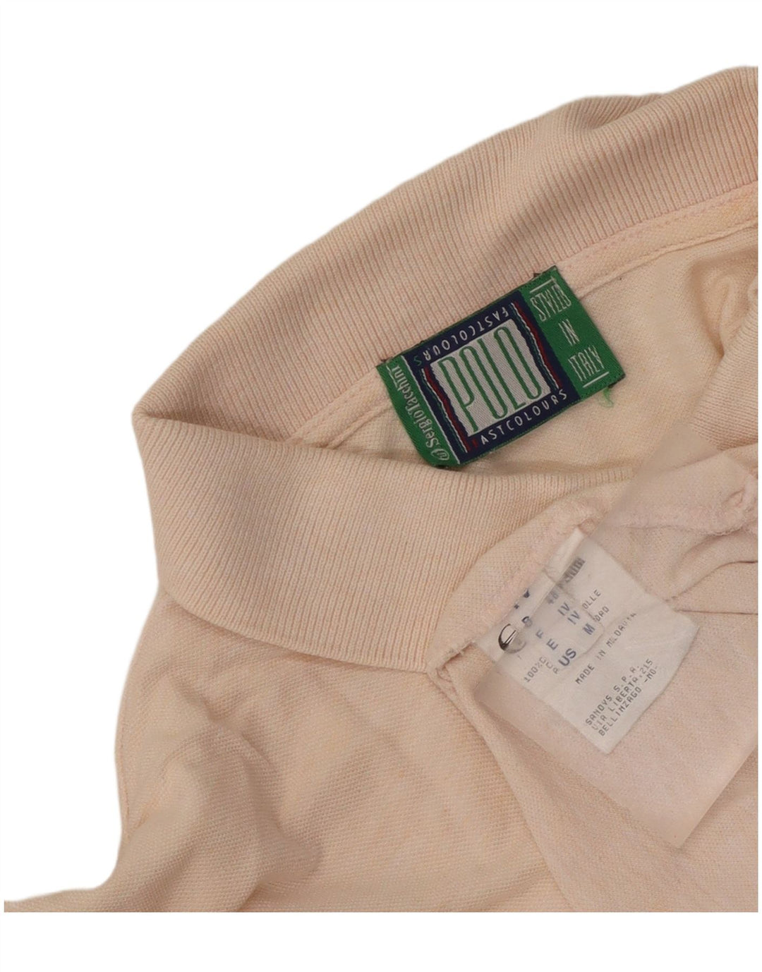 Sergio Tacchini Polo Homme Rose Moyen Coton